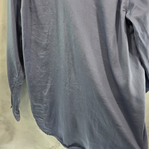 Carhartt Shirt Mens XL FR Fire Long Sleeve Button Down Blue CAT 2 ATPV 8.7 - Picture 9 of 13